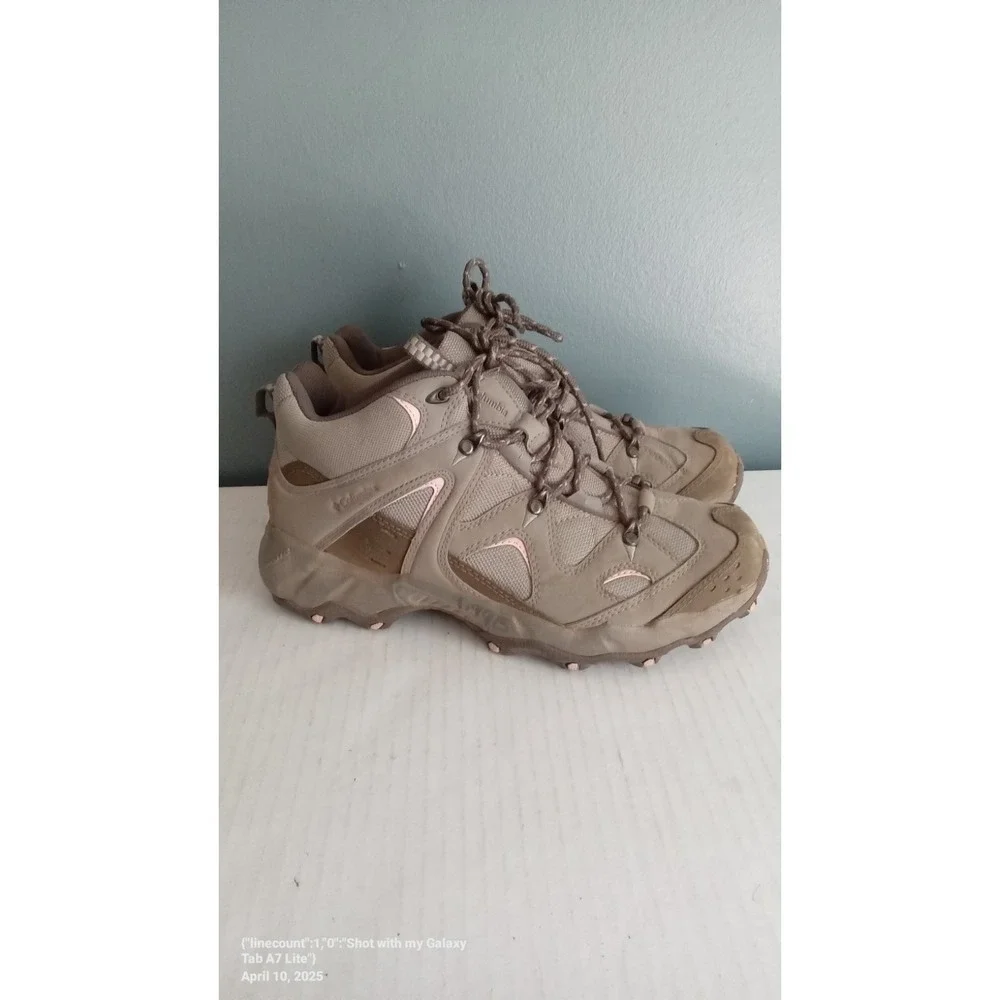 Columbia Newton Ridge Hiking Boots Waterproof Lightweight‎ Brown Size?